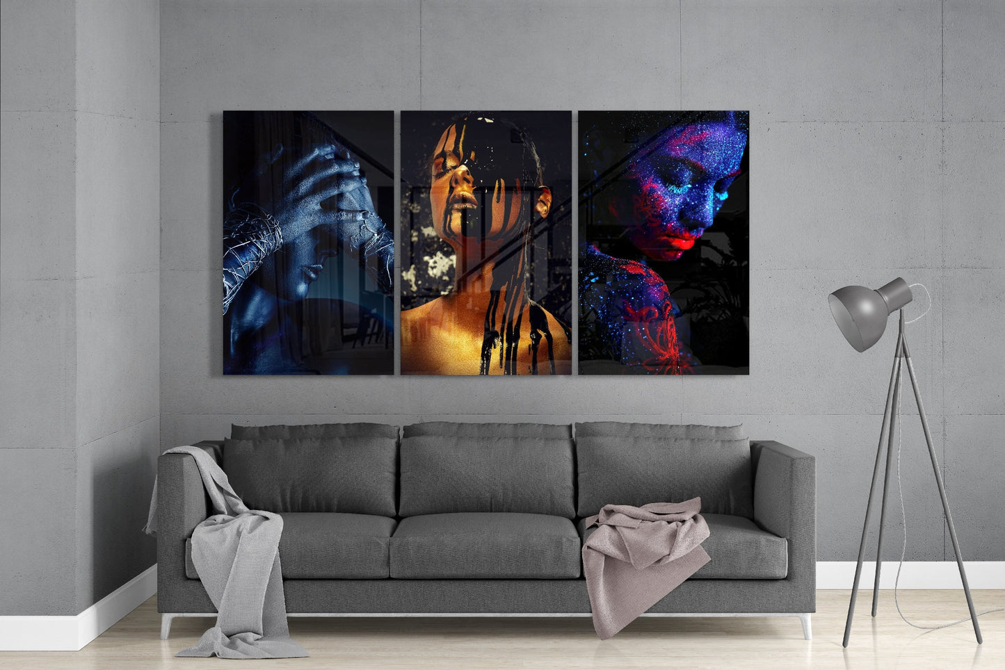 Woman Glass Art
