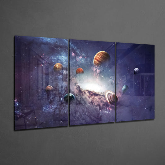 Milky Way Glass Art