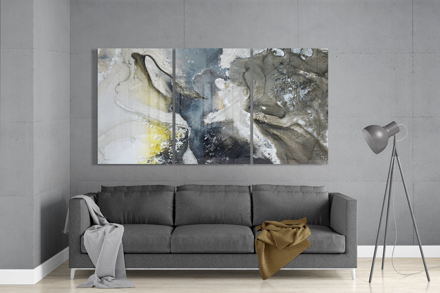 Sophisticated Mixture Glass Art