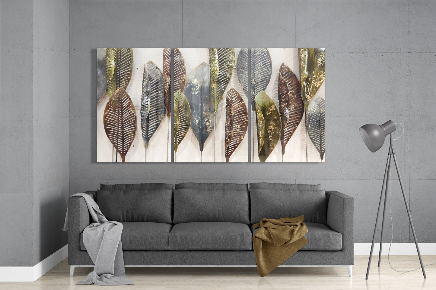 Leaves Glass Art