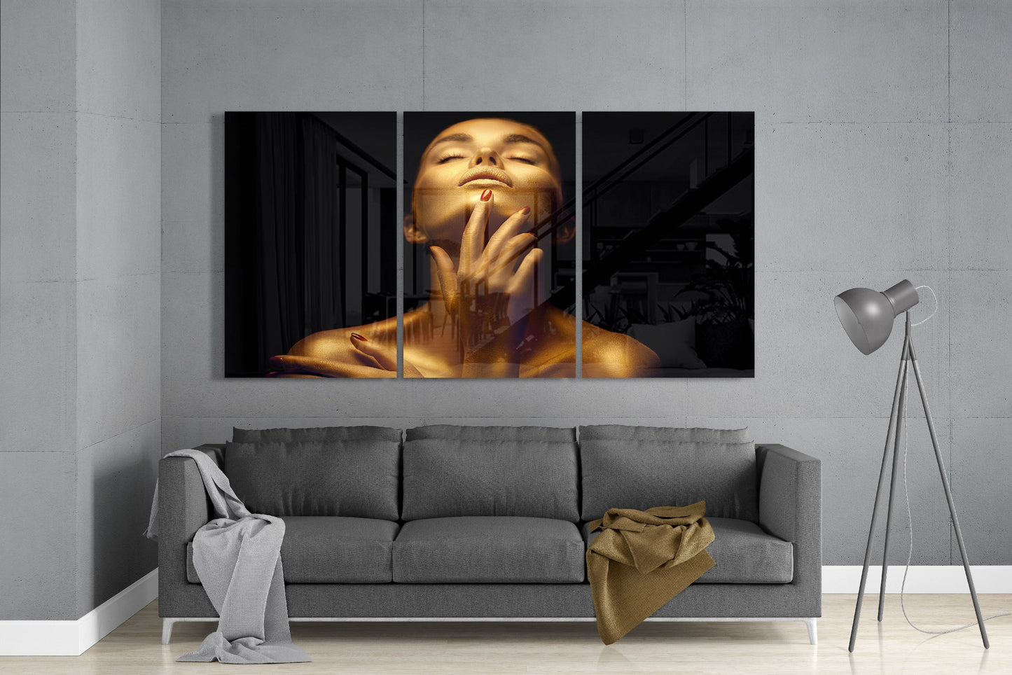 Woman Glass Art