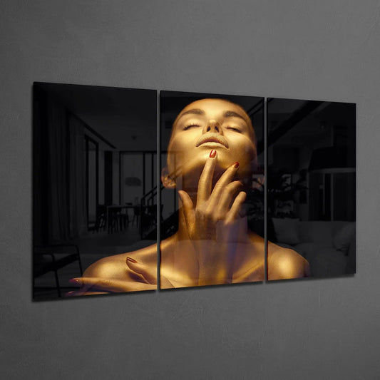 Woman Glass Art - LUXARTDECO