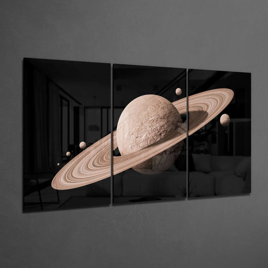 Saturn Glass Art - LUXARTDECO
