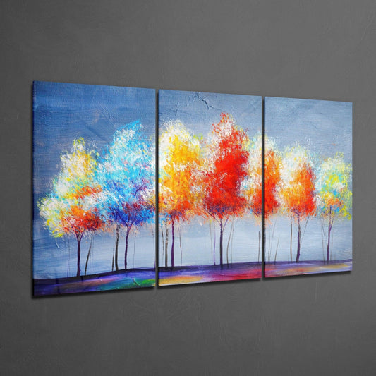 Dream Trees Glass Art - LUXARTDECO
