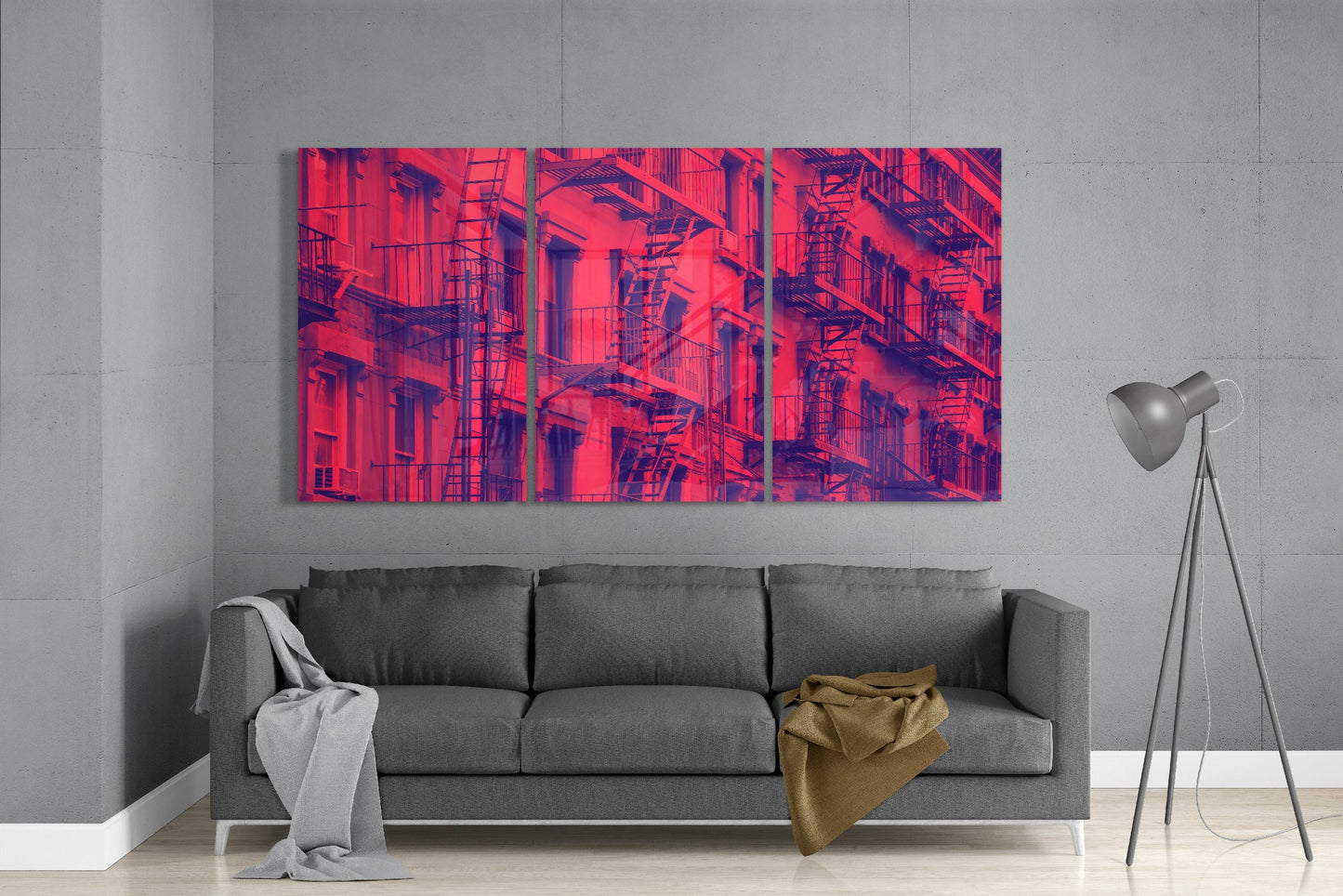 Buildings Glass Art