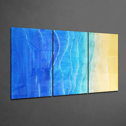 Beach Glass Art - LUXARTDECO