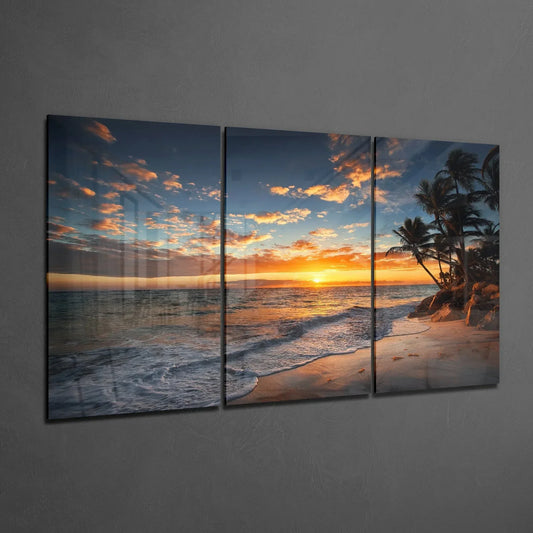 Sunset Glass Art - LUXARTDECO