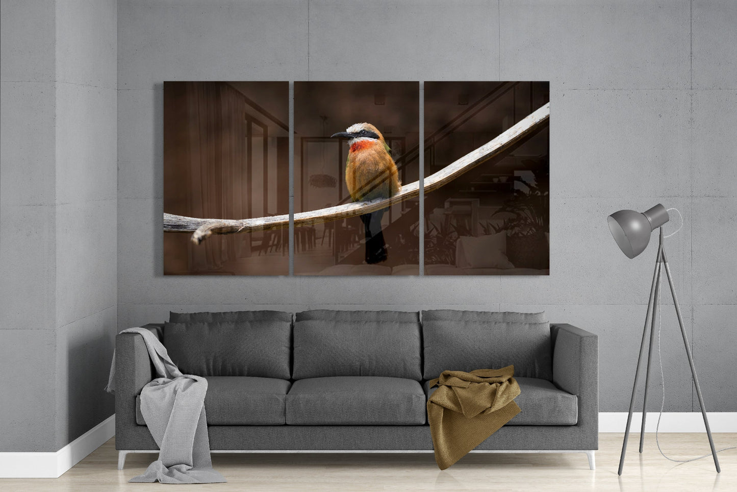 Bee-eater Glass Art