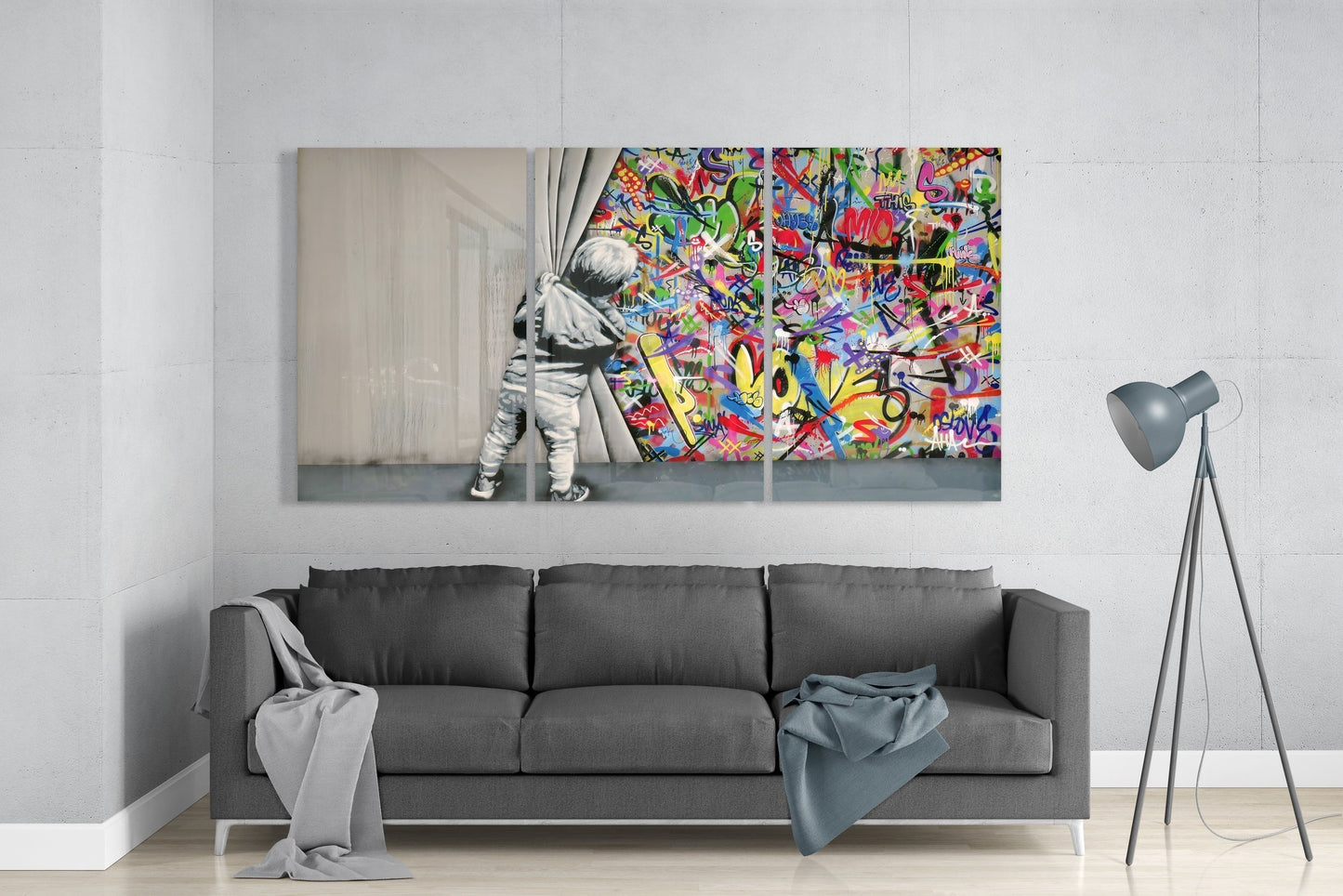 Dietro le quinte: Mega Glass Wall Art