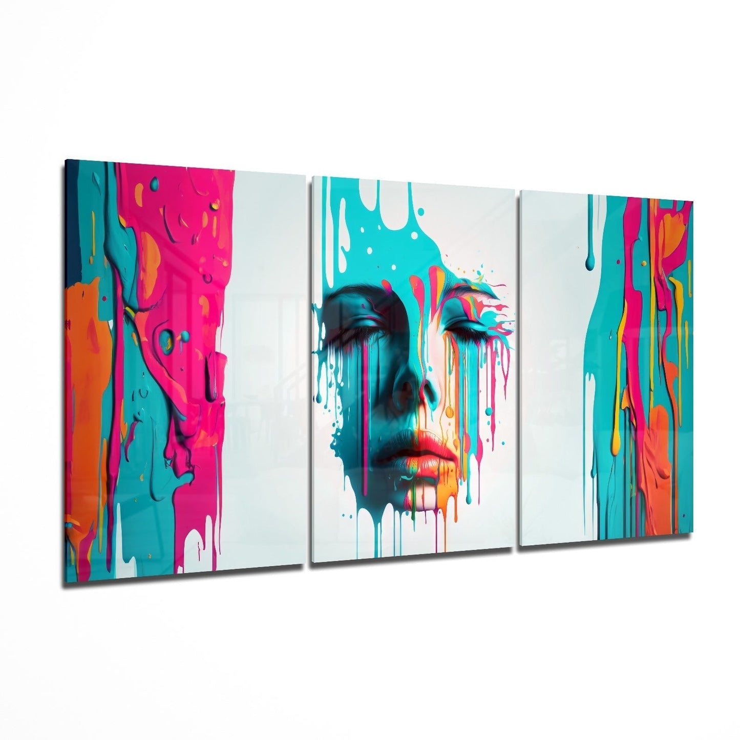 "Humachine" Glass Art || Designer Collection