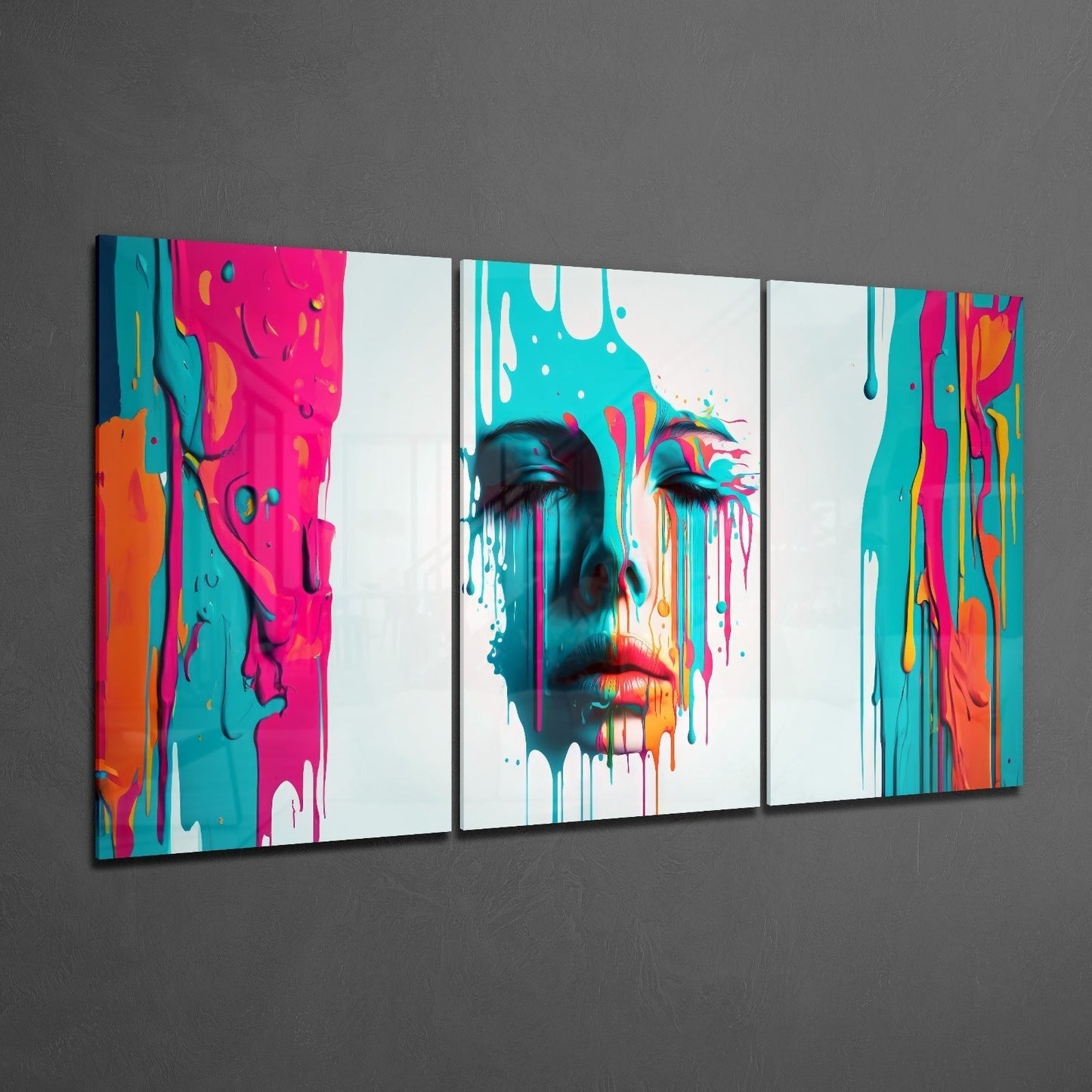 "Humachine" Glass Art || Designer Collection