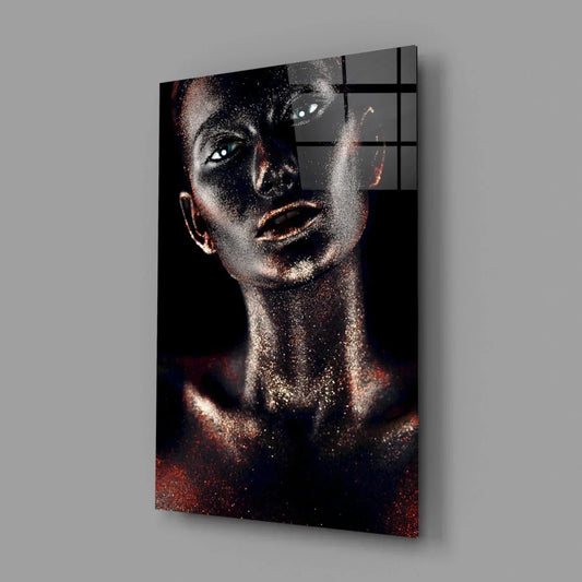 Woman Glass Wall Art - LUXARTDECO