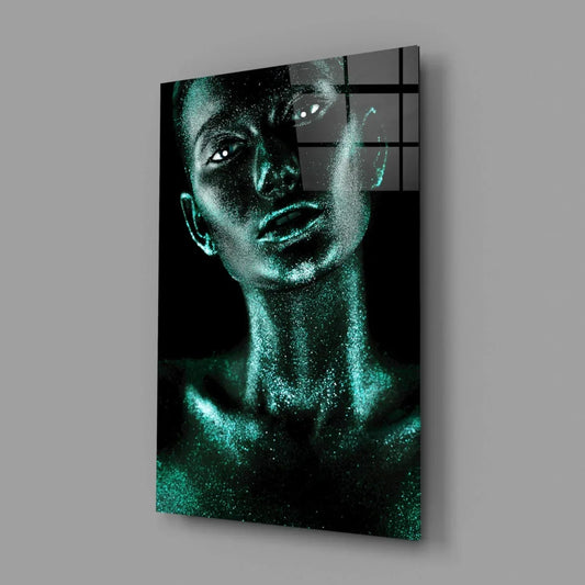 Woman Glass Wall Art - LUXARTDECO