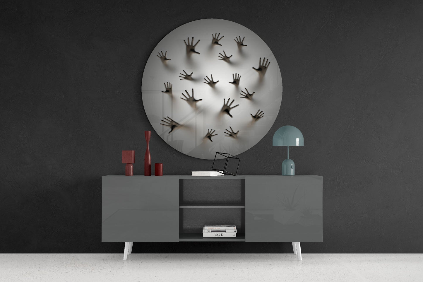 Independence Glass Wall Art