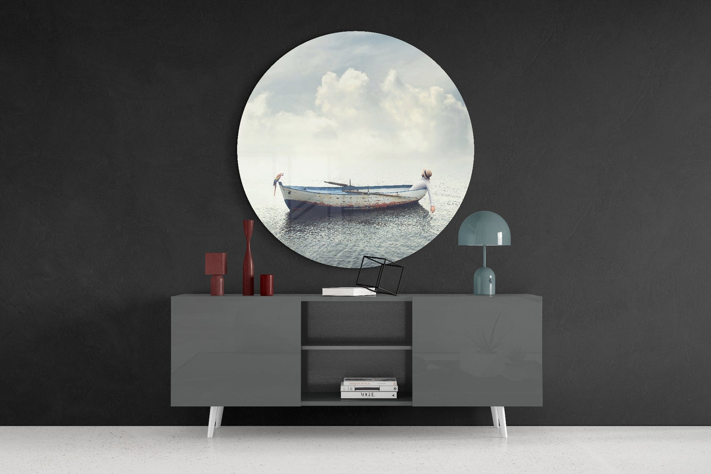 Marine Glass Wall Art