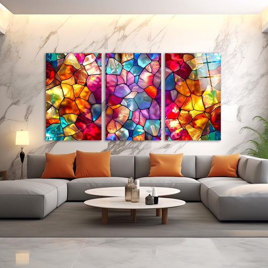 Stained Glass Mosaic Glass Wall Art