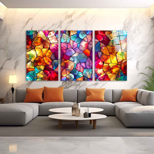 Stained Glass Mosaic Glass Wall Art