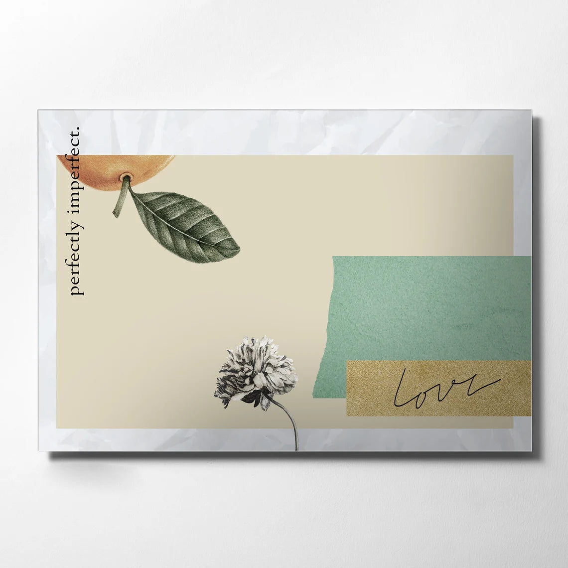 Décoration murale en verre Magnolia
