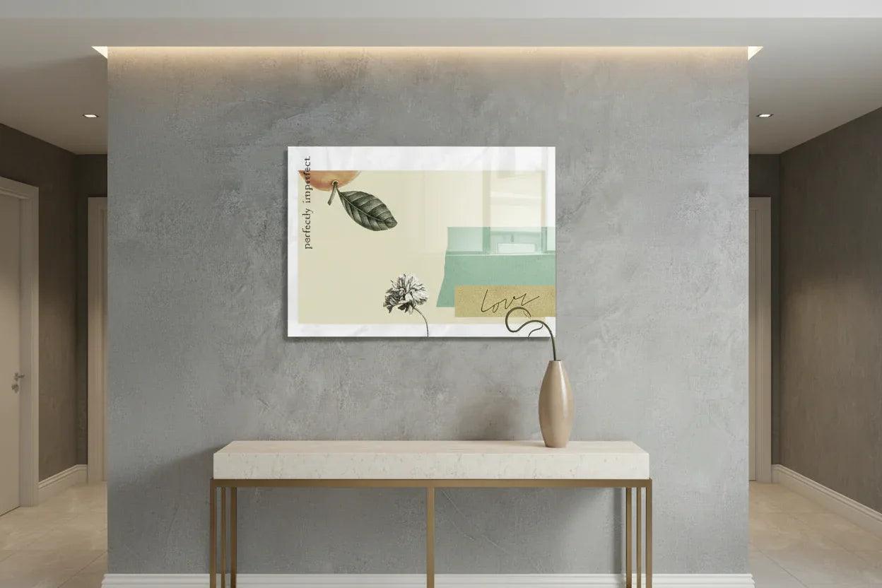 Love Glas Wall Art - LUXARTDECO