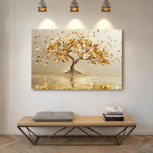 Tree of Life Glass Wall Art - LUXARTDECO