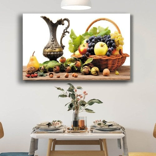 Fruits Tableau en Verre Trempé