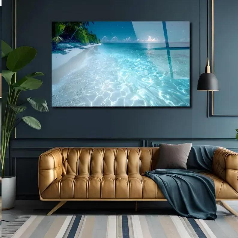 Beach Glass Wall Art - LUXARTDECO