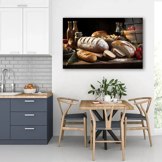 Bread Glass Wall Art - LUXARTDECO