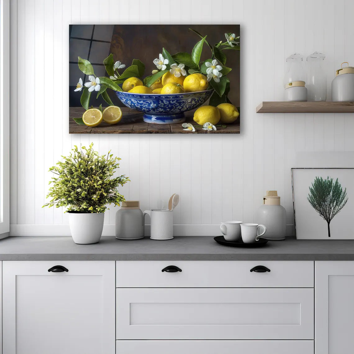 Lemon Glass Wall Art