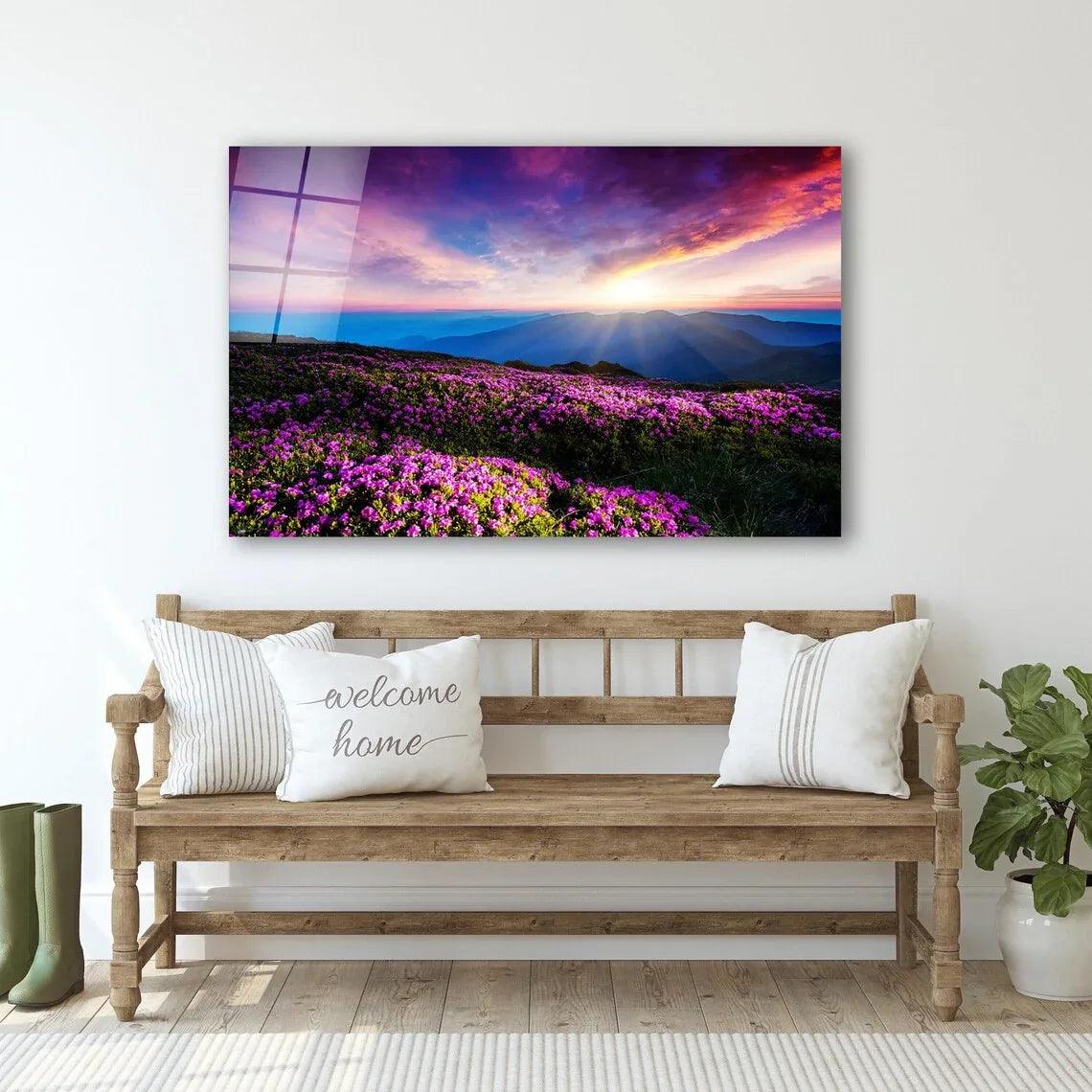 Landscape Glass Wall Art - LUXARTDECO