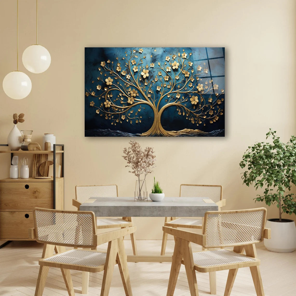 Tree of Life Glass Wall Art