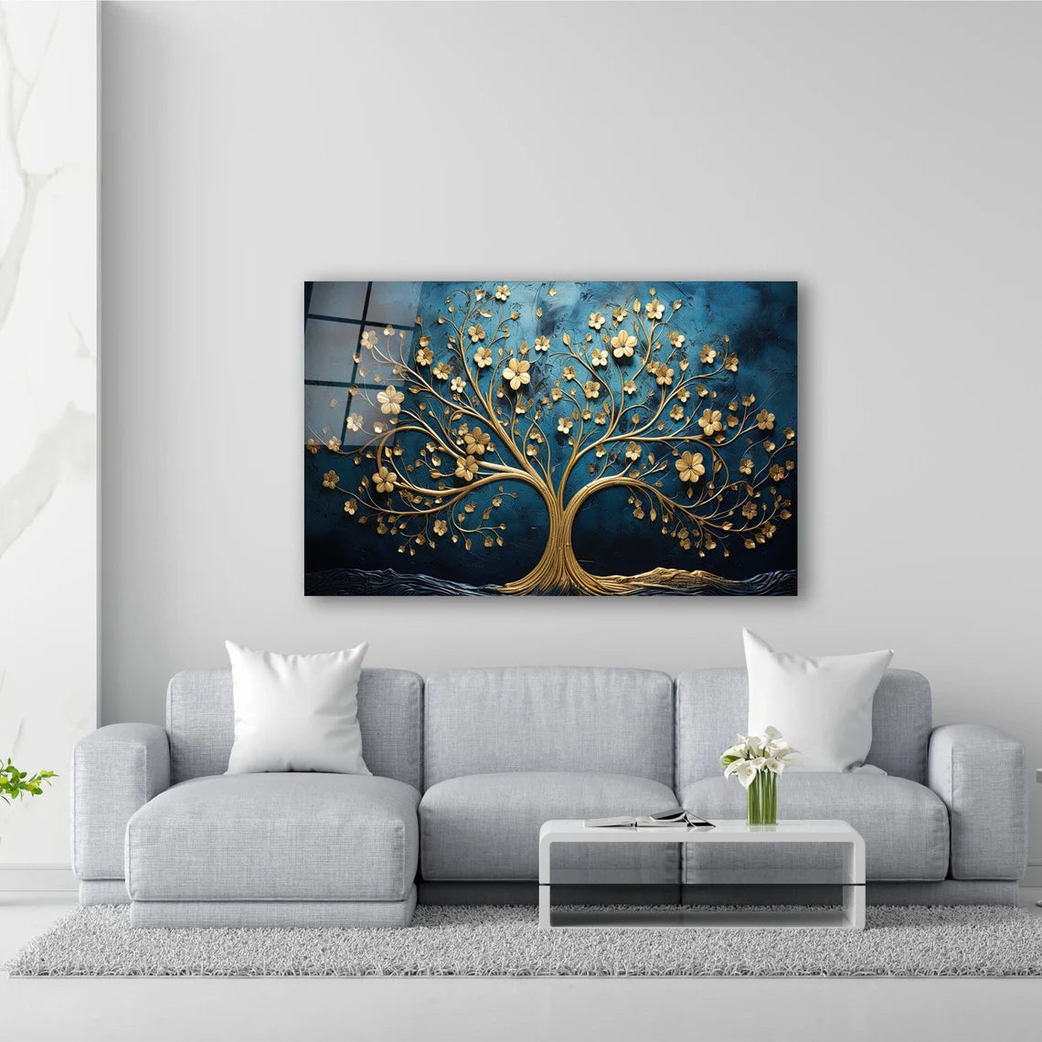 Tree of Life Glass Wall Art