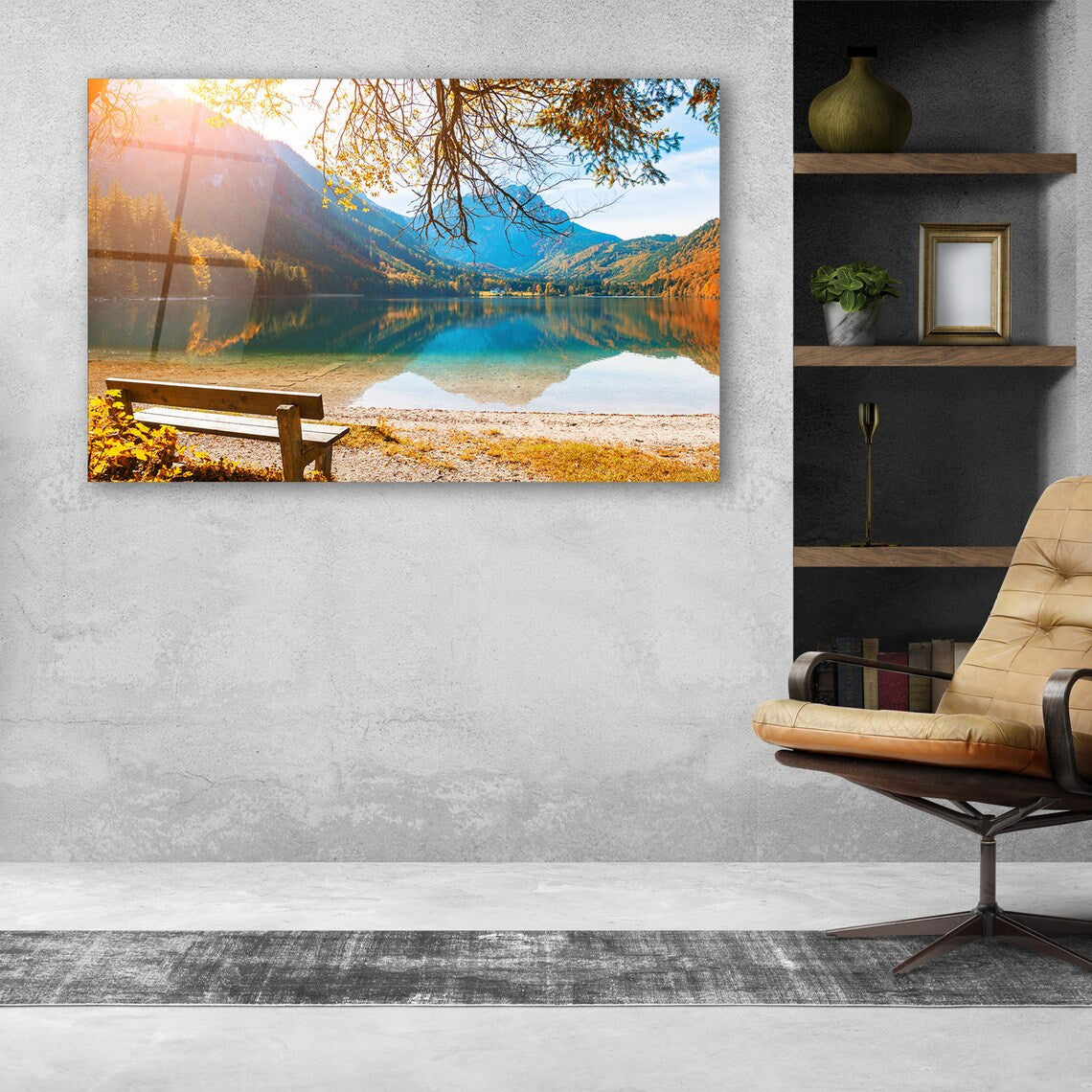 Lake Glass Wall Art