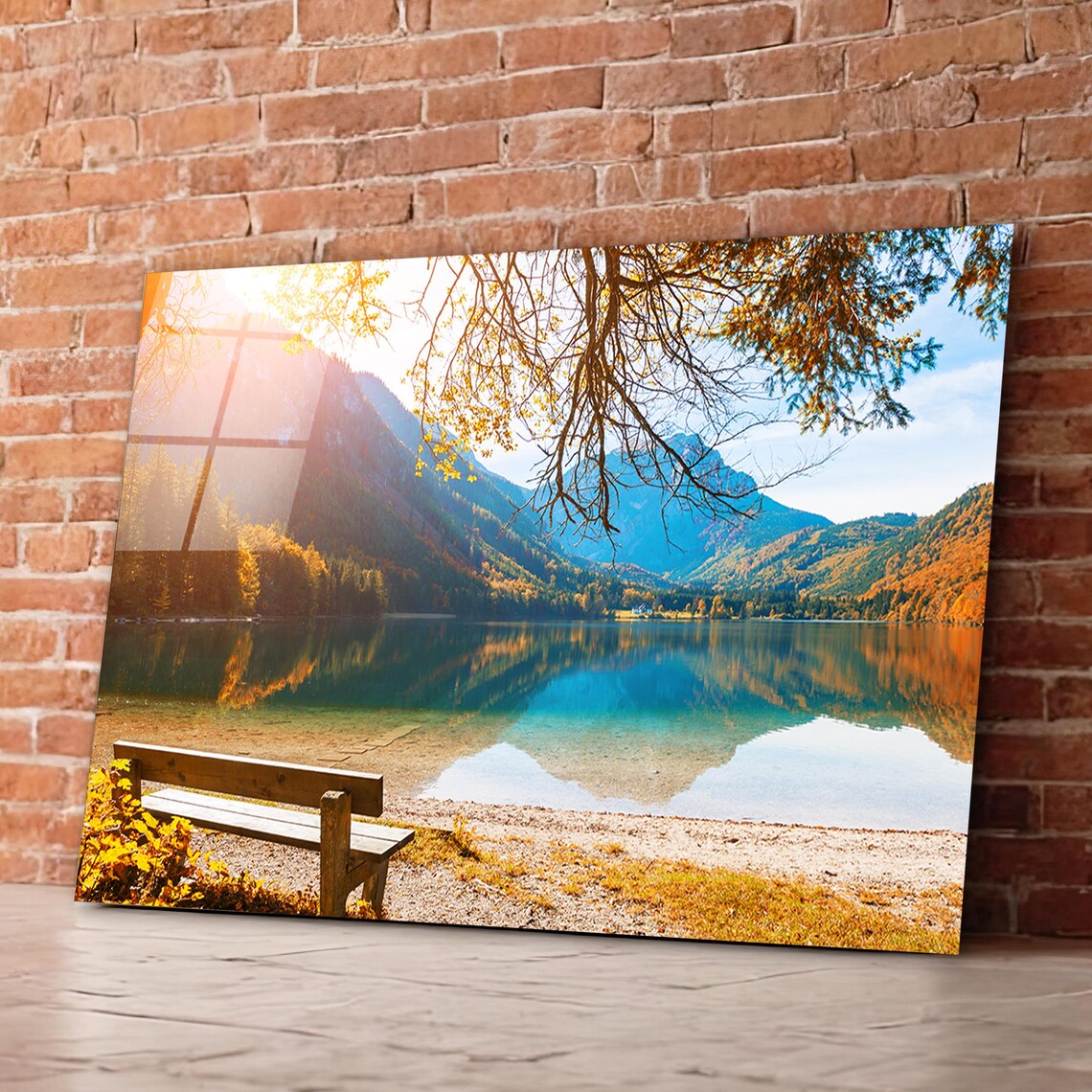 Lake Glass Wall Art
