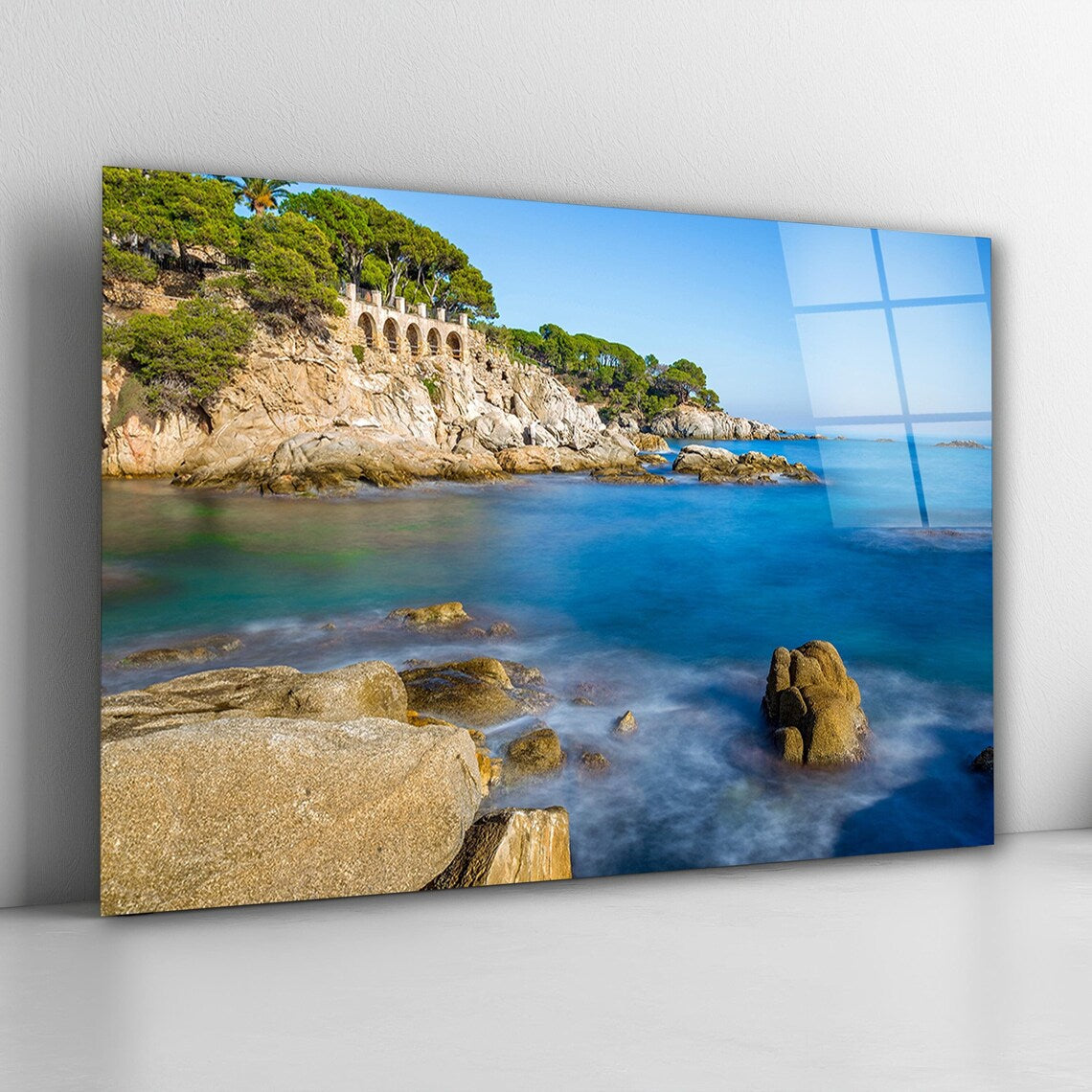 Costa Brava Glass Wall Art