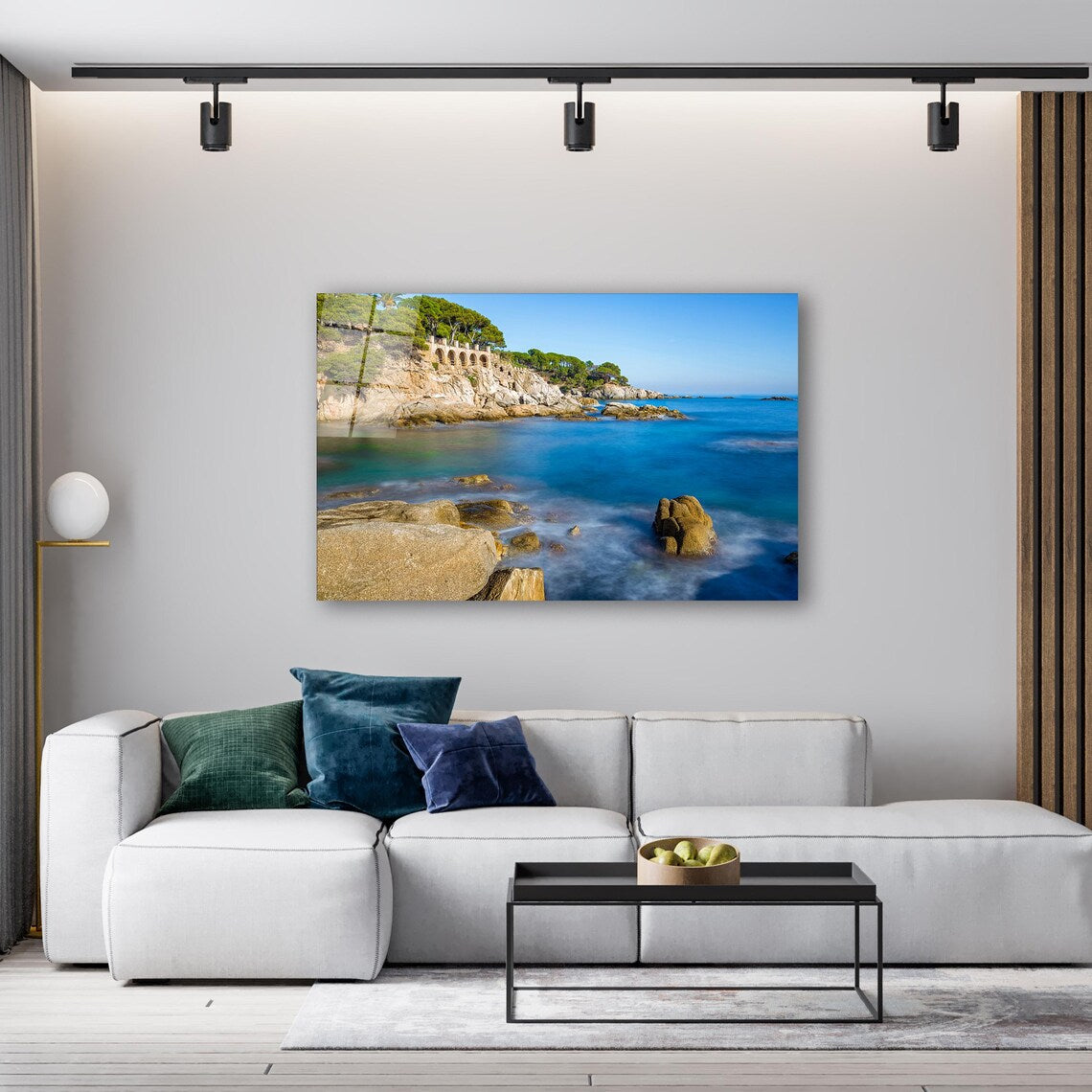 Costa Brava Glass Wall Art