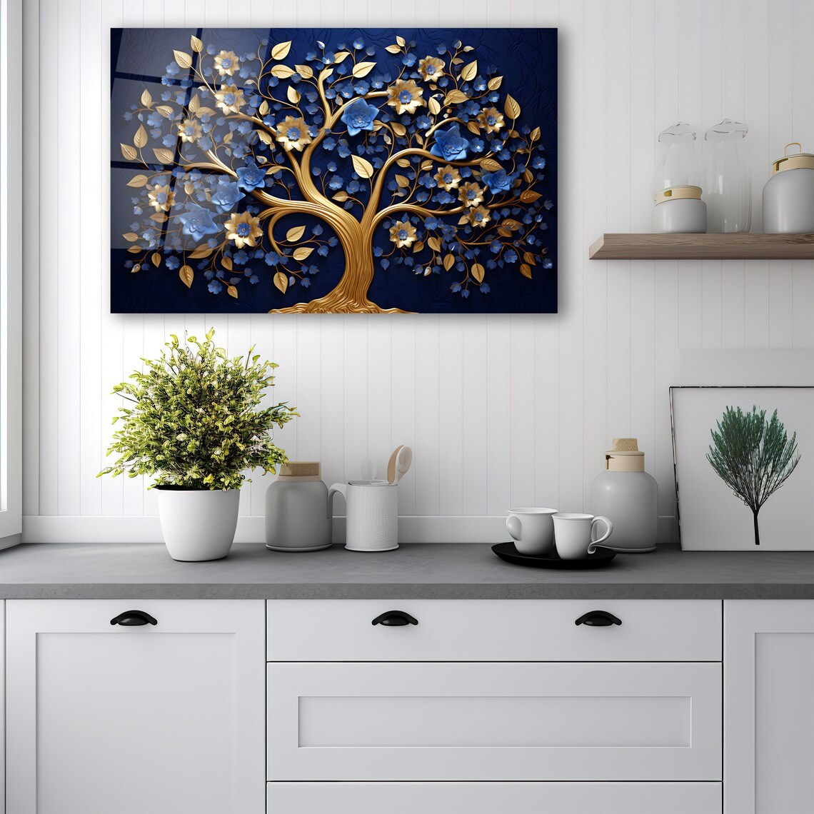 Tree of Life Glass Wall Art
