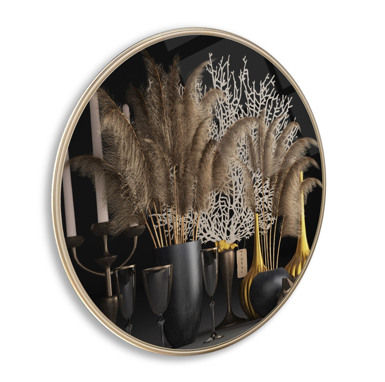 Vases Glass Wall Art