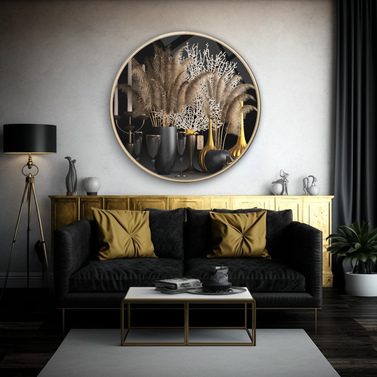 Vases Glass Wall Art