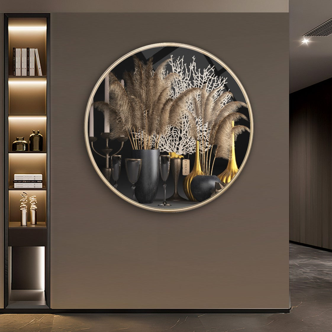 Vases Glass Wall Art