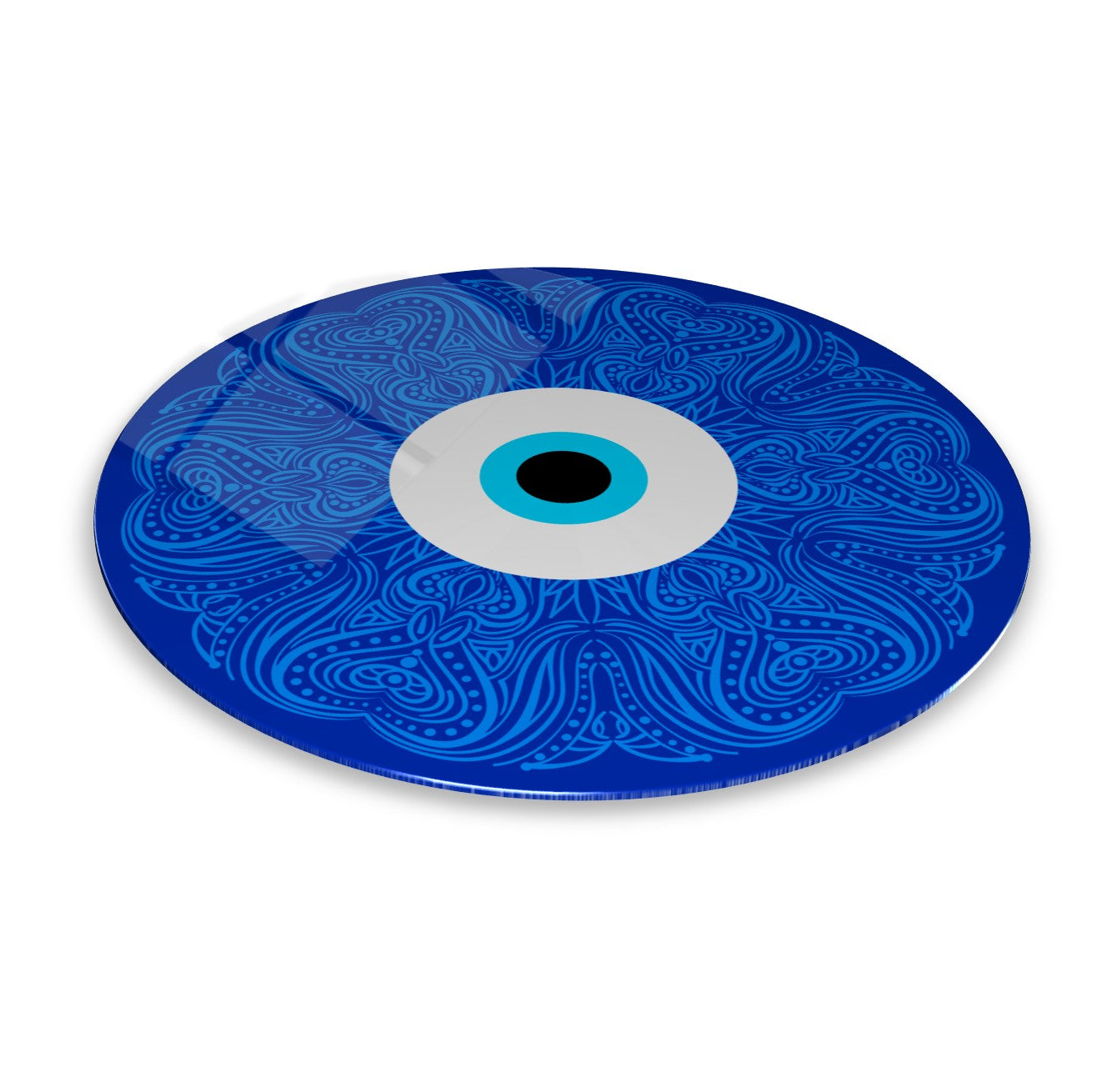 Evil Eye Glass Wall Art