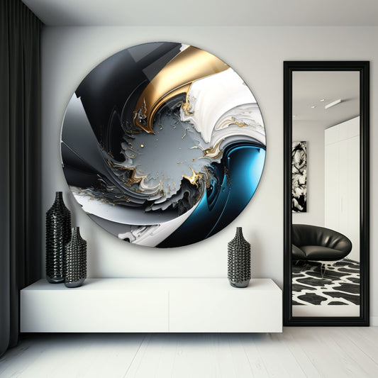 Art mural en mosaïque de verre