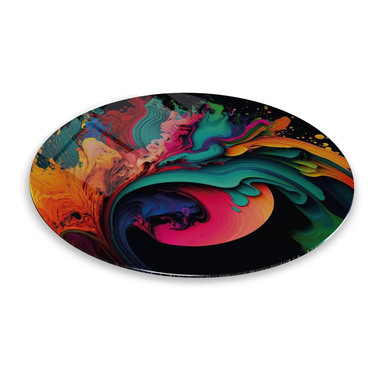 Colorful Glass Wall Art