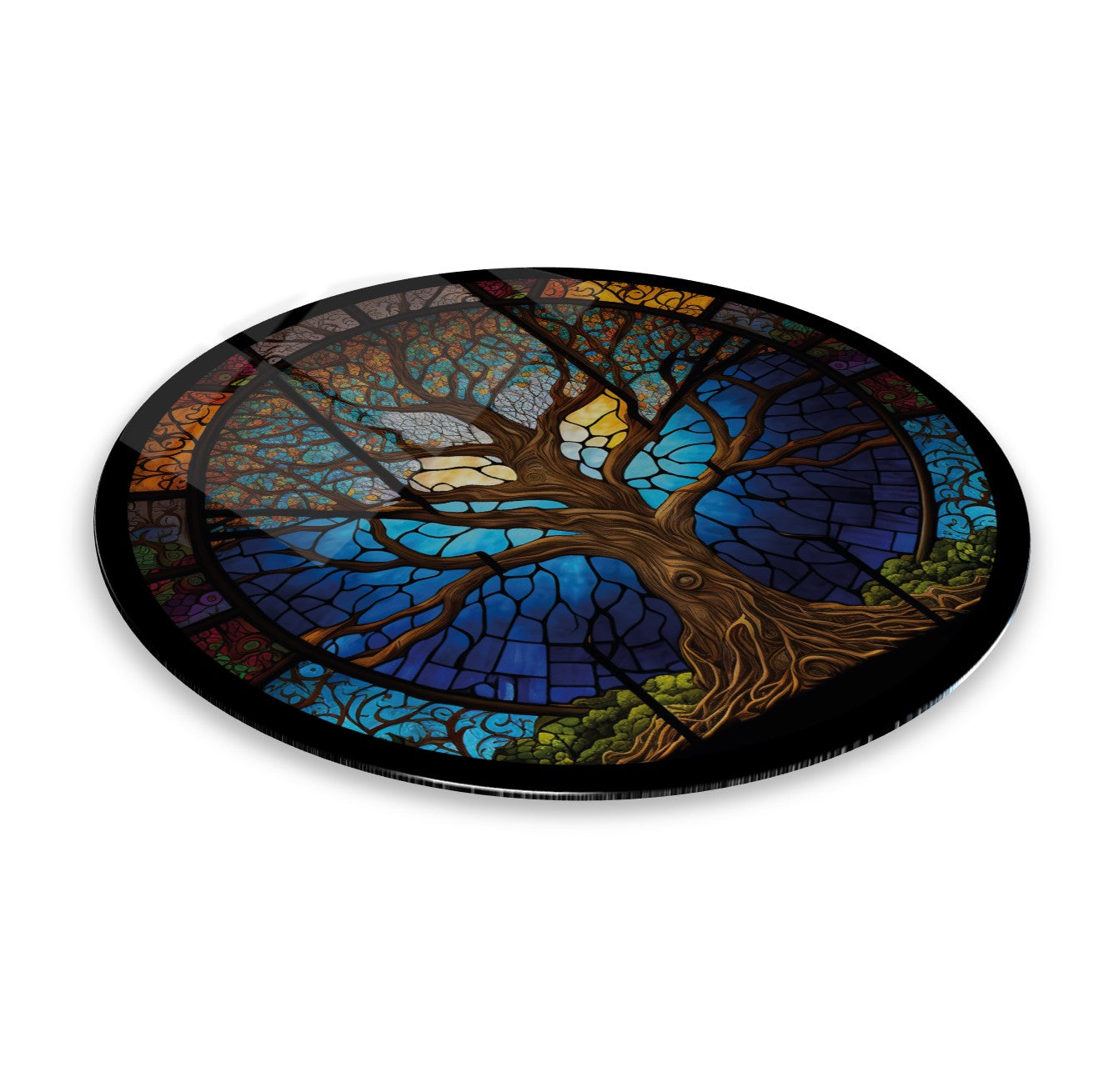 Décoration murale en verre Arbre de vie