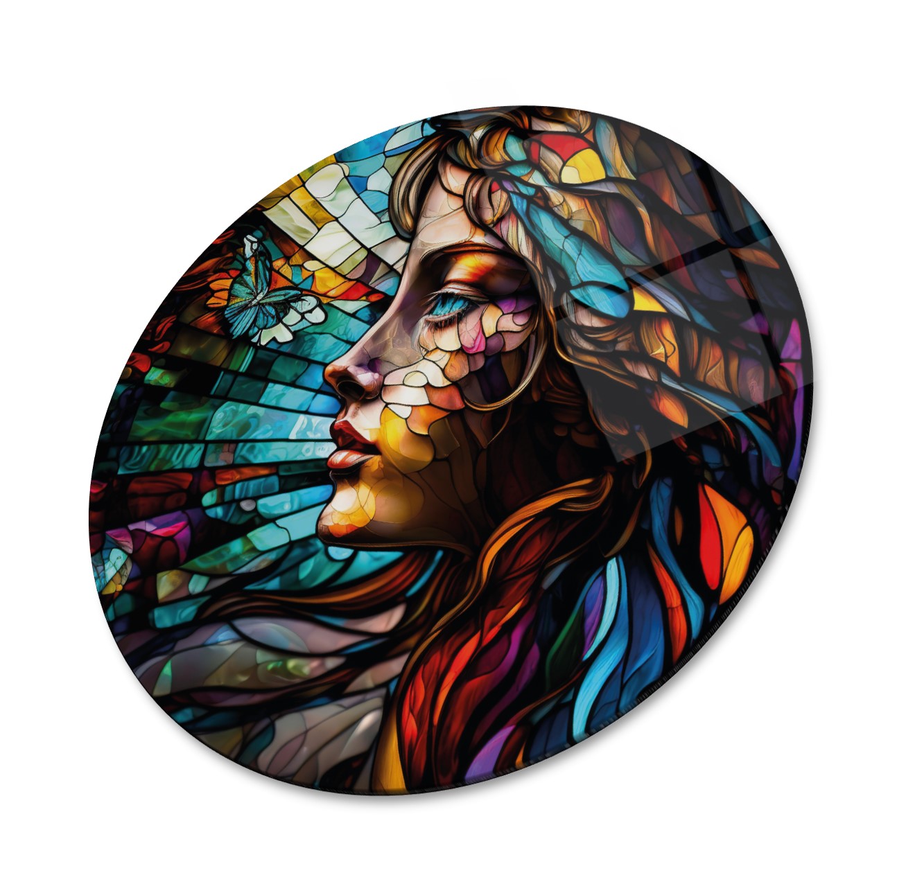 Mosaic Glass Wall Art