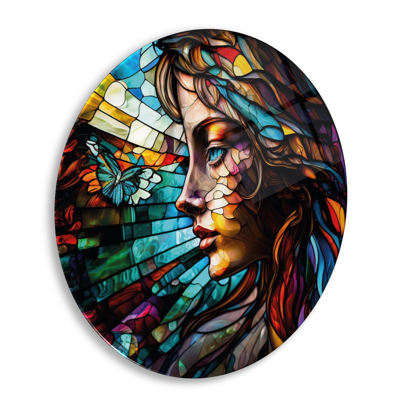 Mosaic Glass Wall Art