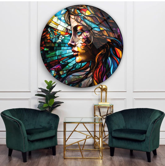 Art mural en mosaïque de verre