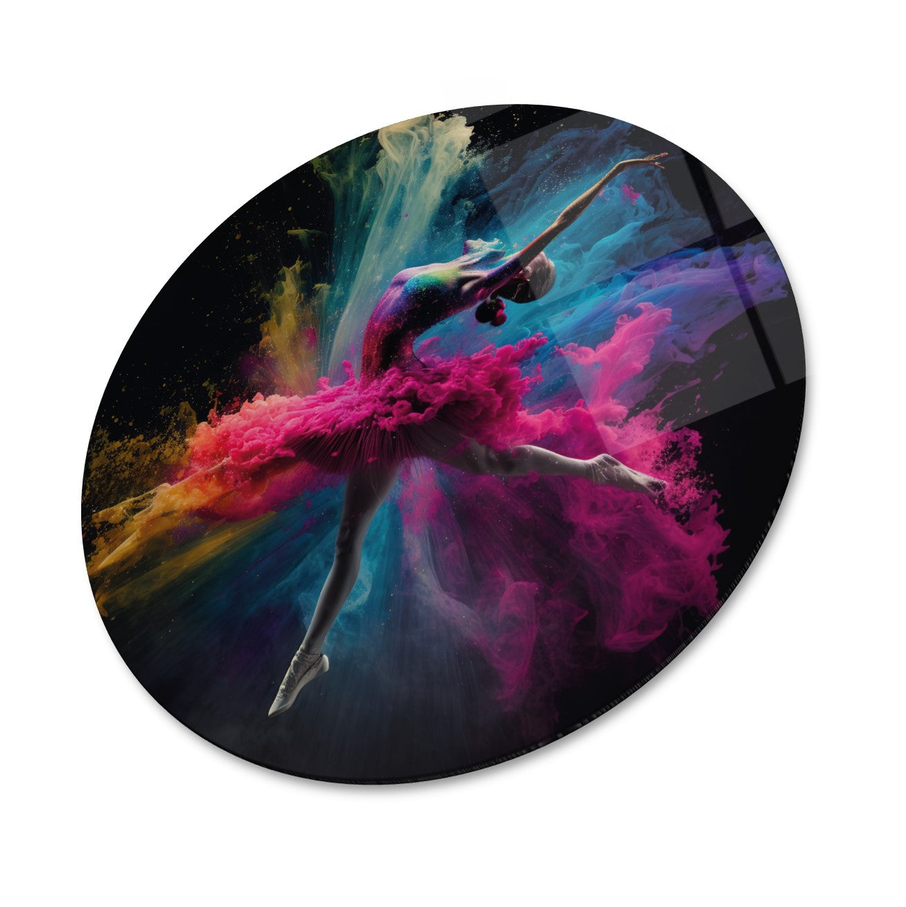 Ballerine Glass Wall Art