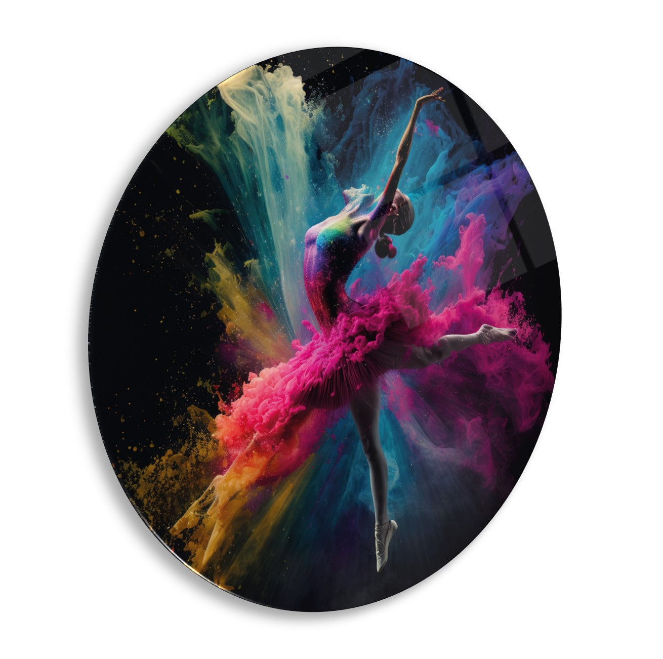 Ballerine Glass Wall Art