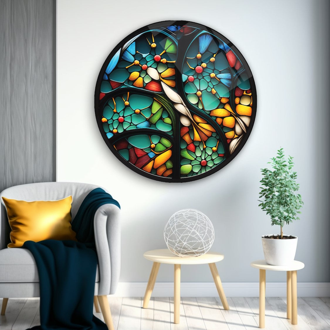 Мosaic Glass Wall Art