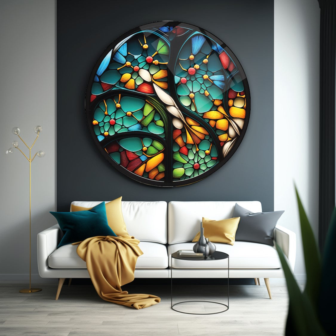 Мosaic Glass Wall Art